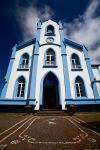 Una tipica chiesa in architettura locale sull'isola di Sao Miguel, Azzorre (Portogallo) - © 90847430 / Shutterstock.com