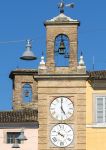 La Torre dell'orologio a San Severino Marche, provincia Macerata