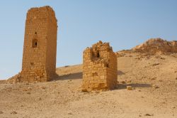 Due torri funerarie nel sito archeologico di palmira in Giordania - © Michal Szymanski / Shutterstock.com 
