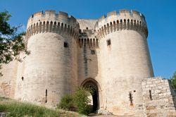 Le torri gemelle di Villeneuve-les-Avignon (Francia): da qui si accede al Fort Saint André.
