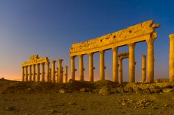 Fotografia di un tramonto a Palmira, in Siria - © Michal Szymanski / Shutterstock.com 