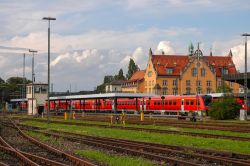 Treni alla stazione ferroviaria di Lindau, Germania - © Salvador Aznar / Shutterstock.com