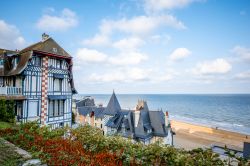 Trovuille-sur-Mer si affaccia sul mare del Canale della Manica. Siamo in Normandia, Francia.
