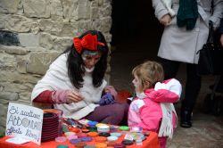 Trucca bimbi nel borgo di Grazzano Visconti durante le festività natalizie - ©  Natale a Grazzano Visconti