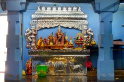 Un altare all'interno del Kali Amman Temple di Negombo, Sri Lanka - © Denis Costille / Shutterstock.com