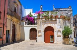 Un angolo pittoresco di Specchia nel Salento, uno dei borghi della Puglia