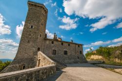 Un antico castello medievale nei pressi della cittadina di Todi, Umbria.



