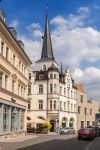 Un bell'edificio nel centro storico di Weimar, Germania. Siamo in uno dei maggiori centri culturali del paese - © Valery Rokhin / Shutterstock.com