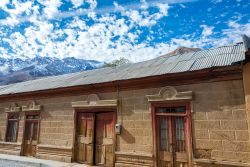 Un edificio storico nel villaggio di Pisco Elqui, Cile.

