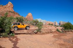 Un fuoristrada nel canyon del Red Rock State Park a Sedona (Arizona) - © Tom Tietz / Shutterstock.com