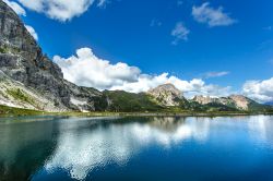 Un lago alpino in Carinzia, siamo nella regione di Hermagor in Austria.