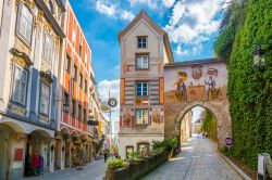 Un magnifico scorcio del centro di Steyr in Alta Austria