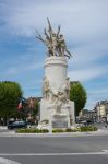 Un monumento nel centro della città di Aix-les-Bains, Francia. Situata nella regione francese del Rodano-Alpi, Aix-les-Bains ha molto da offrire anche dal punto di vista storico, artistico ...