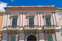 Un palazzo storico nel centro di Manduria, Puglia, Italia.

