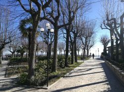 Un parco pubblico a Guardiagrele in Abruzzo, provincia di Chieti