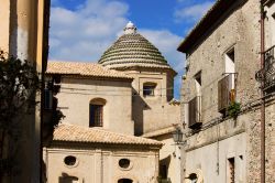 Un particolare del centro storico di Gerace, Calabria