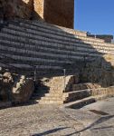 Un particolare del Teatro di Pollina in Sicilia