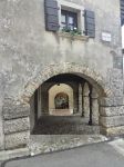 Un portico nel centro di San Daniele del Friuli