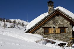 Un rifugio sulle Alpi piemontesi nella valle di Bognanco, Verbano-Cusio-Ossola