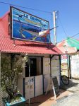 Un ristorante sull'isola di Terre de Haut, arcipelago di Les Saintes a Gudalupa
