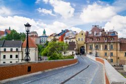 Un suggestivo scorcio della vecchia Lublino, Polonia.

