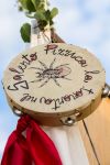 Un tamburello per la pizzica, siamo ad Avetrana nel Salento della Puglia - © Anna Fedorova_it / Shutterstock.com
