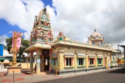 Un tempio induista a Port Louis, Mauritius.



