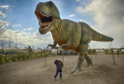 Un Tirannosauro Rex al Parco dei Dinosauri di Sarno - © Baldas1950 / Shutterstock.com