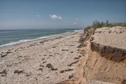 Un tratto della costa di Nantucket in Massachusetts, Stati Uniti d'America.
