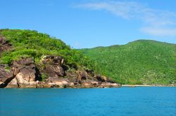 Un tratto di costa incontaminata vicino a Port Douglas, Australia.

