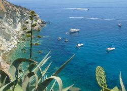 Un tratto di costa spettacolare vicino a San Felice Circeo, nel Lazio