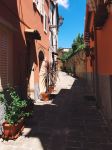 Un vicoletto del centro storico di San Benedetto del Tronto, Marche.
