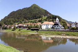 Un vista di Lasko in Slovenia