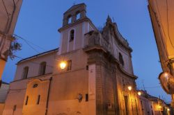 Una antica chiesa nel centro di Foggia in Puglia