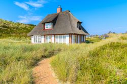 Una bella casetta nel villaggio di Hornum sulla costa sud di Sylt, Germania - © Pawel Kazmierczak / Shutterstock.com