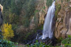 Una cascata in una delle forre vicino a Nepi Nel Lazio