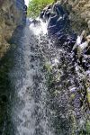 Una cascata nel parco nazionale di Arusha in Africa