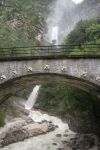 Una cascata sul Rio Serai in Friuli Venezia Giulia