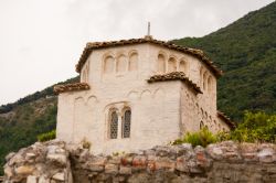 Una chiesa a Portovono, promontorio del Conero, nelle Marche