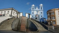 Una chiesa ad Angra do Heroismo, Isola di Terceira alle Azzorre (Portogallo)