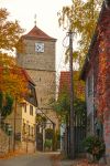 Una chiesa antica nel centro di Ziegenhain a Schwalmstadt in Assia (Germania)