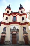 Una chiesa del centro storico di Litomysl, Repubblica ...