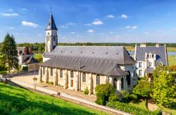 Una chiesa nei dintorni del Castello di Chaumont-sur-Loire in Francia