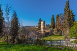 Una chiesa nel territorio di Poggio Mirteto nel Lazio