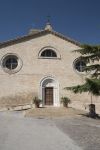 Una chiesetta nel borgo antico di Recanati, provincia di Macerata, Marche.



