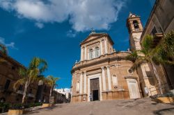 Una delle chiese del borgo storico di Sambuca di Sicilia, siamo in provincia di Agrigento, in Sicilia