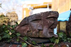 Una delle opere esposte all'American Visionary Art Museum di Baltimora, nel quartiere di Federal Hill, Maryland. Il pubblico può ammirare oltre 4 mila creazioni  - © Nicole ...
