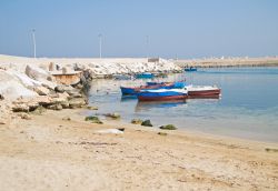 Una delle spiagge di Giovinazzo in Puglia