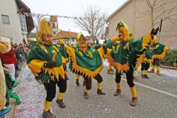 Una mascherata al carnevale di Weil am Rhein in Germania, che fa parte delle celebrazioni del Carnevale di Basilea in Svizzera. - © kamienczanka / Shutterstock.com