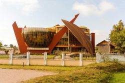 Una moderna galleria d'arte in Arusha in Tanzania